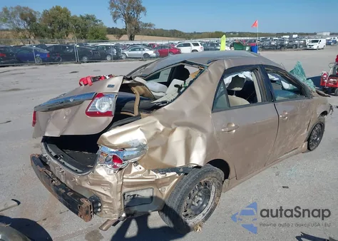 2012 Toyota Corolla Le z USA, uszkodzony, nr VIN 2T1BU4EEXCC781029